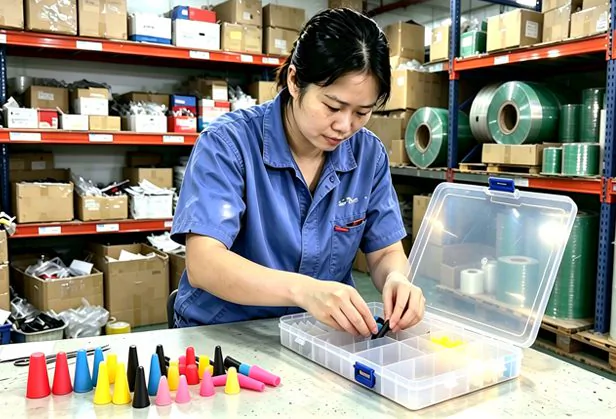 Tapered silicone plug kits for high temperature masking, anodizing and powder coating